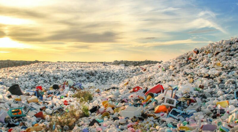 Discarica di plastica alle Maldive