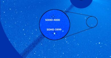 La cometa SOHO-4000