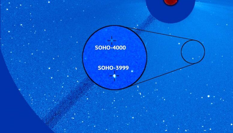 La cometa SOHO-4000