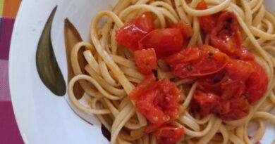 Spaghetti con i pomodorini