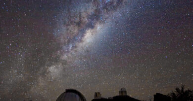 La Via Lattea vista dal Cile