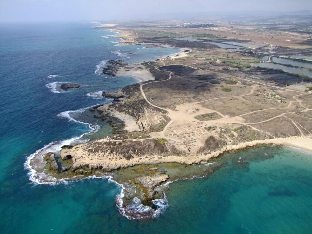 Tel Dor, sulla costa mediterranea israeliana