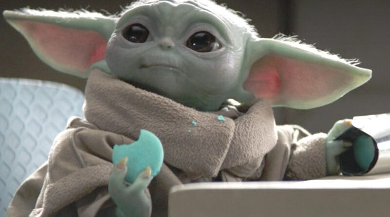Baby Yoda Macarons