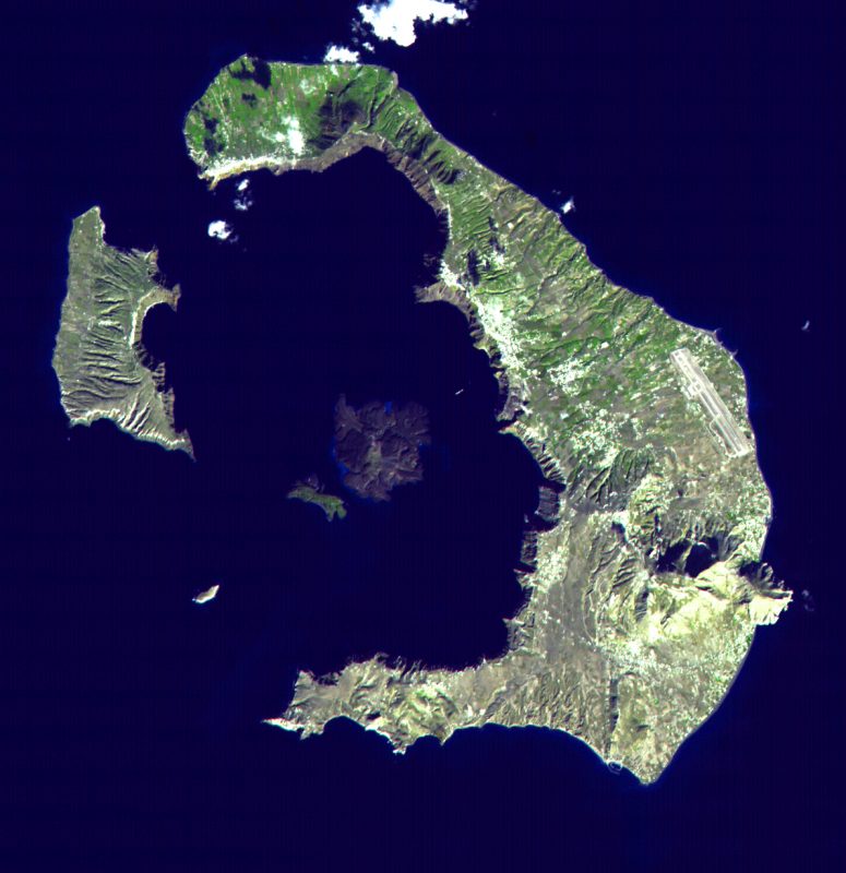 L'isola di Santorini