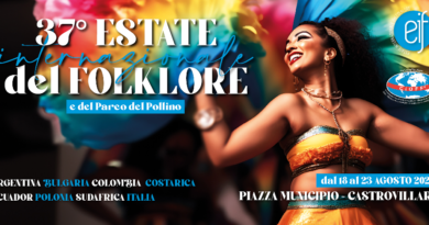 Estate Internazionale del Folklore e del Parco del Pollino 2023, la locandina